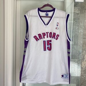 Y2K XL Raptors #15 Champion NBA Jersey